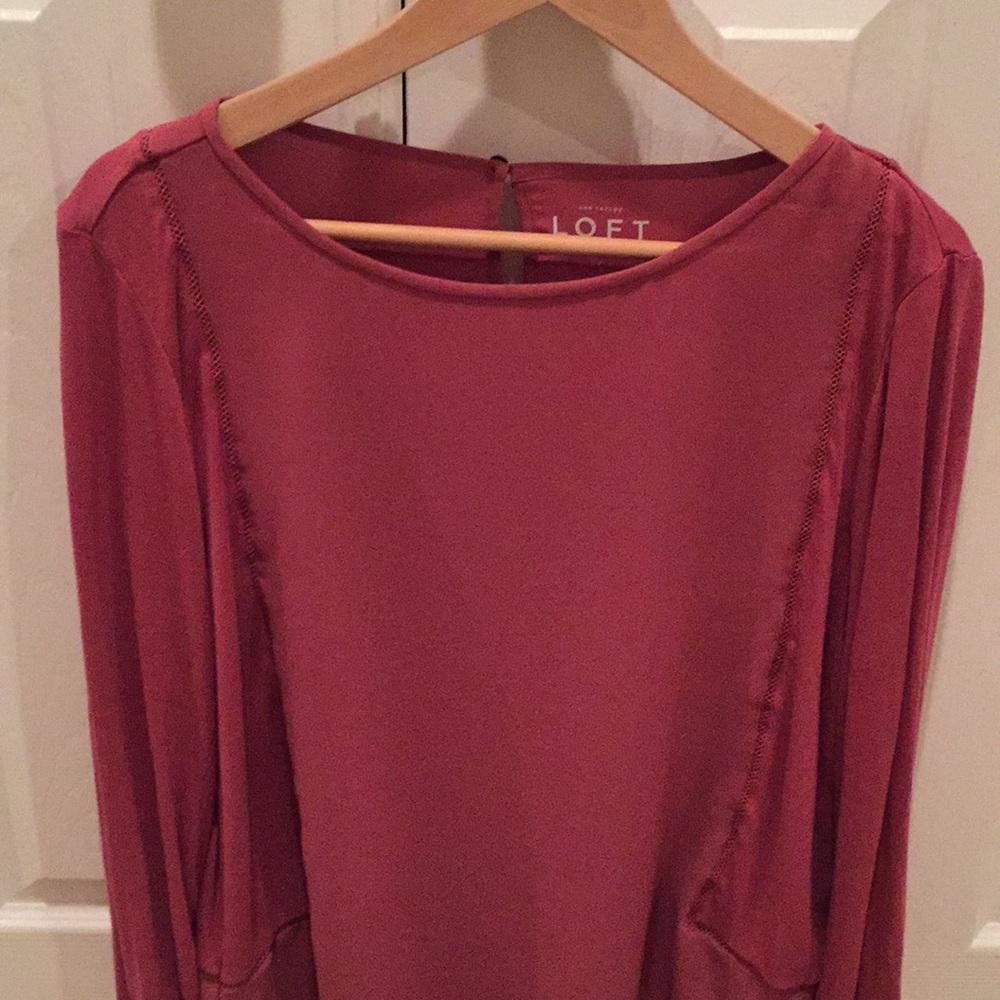 Pink top from Ann Taylor loft